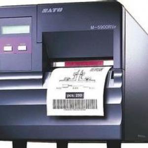 佐藤 M-5900RVe工业型标签打印机